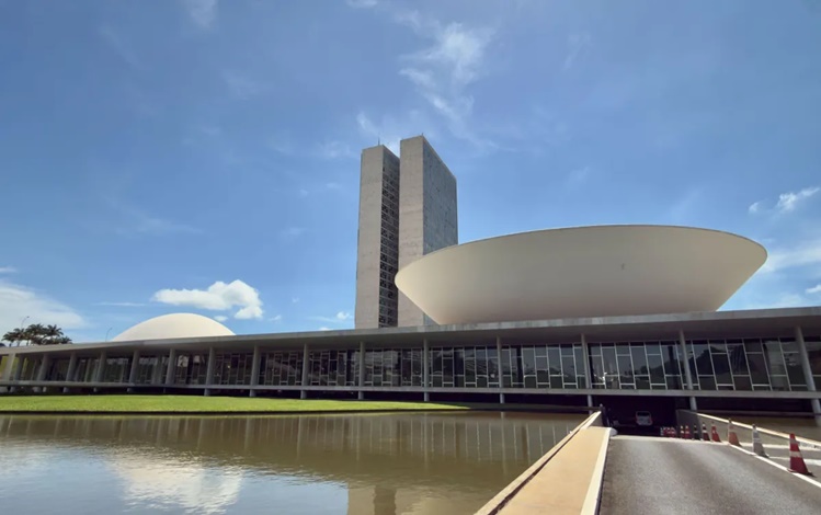 Sede do Congresso Nacional, em Brasília. Casa é formada pelo Senado e pela Câmara dos Deputados