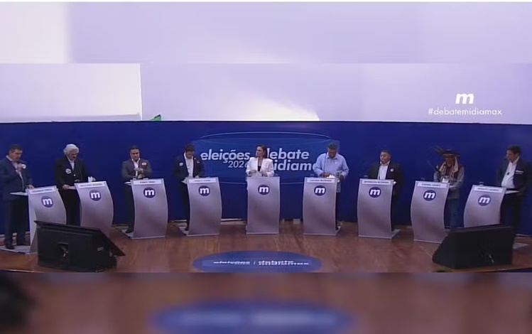 Candidatos ao governo de MS participam do debate promovido pelo Midiamax.