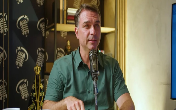 Senador Flávio Bolsonaro (PL), candidato à Presidência da República