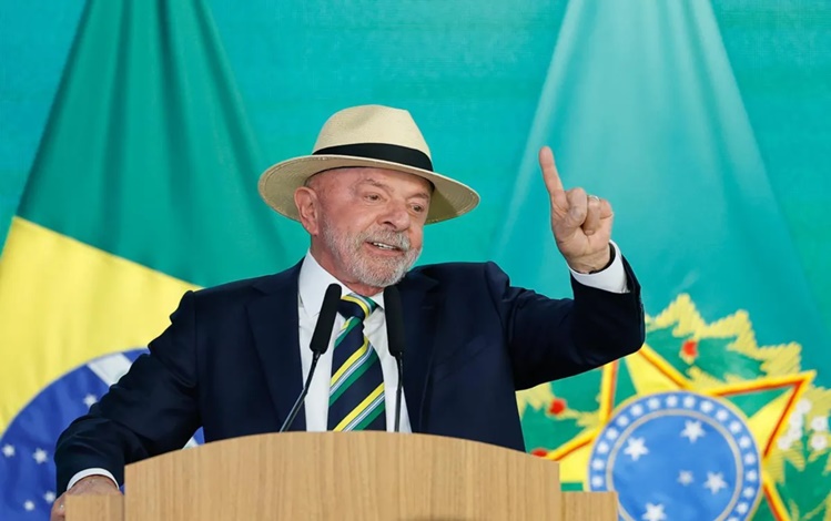 O presidente Luiz Inácio Lula da Silva (PT) 