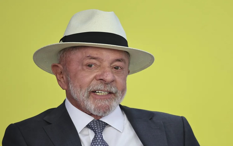 O presidente Luiz inácio Lula da Silva (PT)