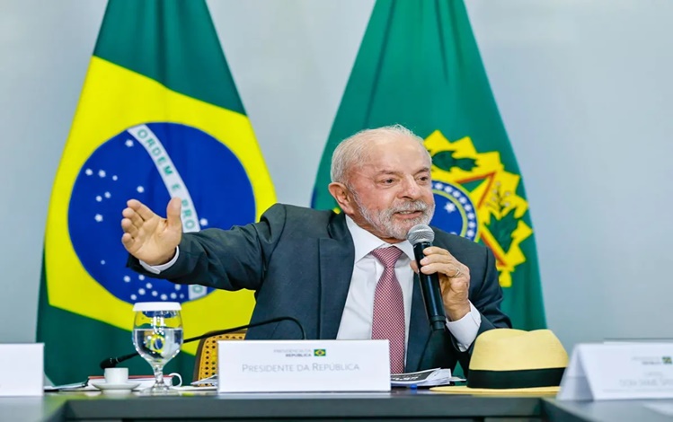 Presidente da República, Luiz Inácio Lula da Silva, durante reunião sobre Bets, no Palácio do Planalto, Brasília